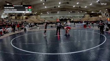 114 lbs 2nd Wrestleback (8 Team) - Isabella Marsh, Maryville High School vs Blair Dumas, Knoxville Halls High School