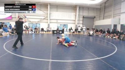 126 lbs Anthony Alonso, Florida vs Gage Southwick, Utah Gold