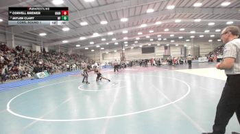 5 - 175 lbs Cons. Round 1 - Corvell Brewer, Granby vs Jaylen Clary, William Fleming