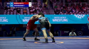 92 kg 1/4 Final - Kamil Kurugliyev, Kazakhstan vs Amanula Gadzhimagomedov, UWW