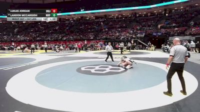 157 lbs Champ. Rd Of 16 - Lukas Jordan, Uniont. Lake vs Landon McCargish, Northmont