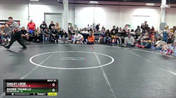 60 lbs Round 6 (8 Team) - Dozier Young LV, Rough House vs Oakley Leese, Mayfield Mat Academy