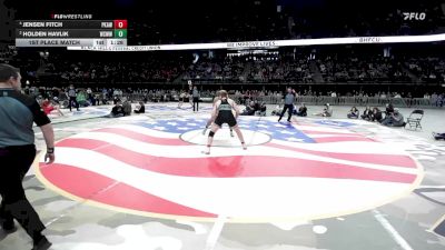 1st Place Match - Jensen Fitch, Philip/Kadoka Area/Wall vs Holden Havlik, Wessington Springs/Woonsocket/Wolsey-Wessington