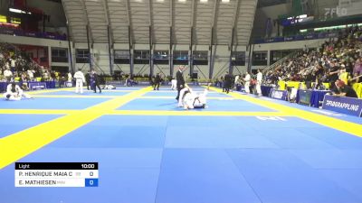 PEDRO HENRIQUE MAIA COSTA vs ESPEN MATHIESEN 2024 World Jiu-Jitsu IBJJF Championship