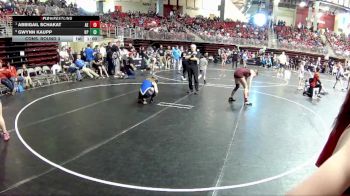 120 lbs Cons. Round 3 - Abbigail Schakat, Arlington Eagles vs Gwynn Kaupp, Keya Paha