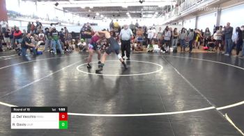 140 lbs Round Of 16 - John Del Vecchio, Rogue Wrestling vs Robert Davis, Level Up