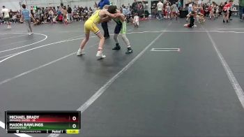 110 lbs Round 2 (4 Team) - Michael Brady, Dragons United vs Mason Rawlings, Headhunters