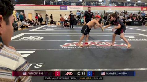 Maxwell Johnson vs Anthony Rios 2024 ADCC Austin Open