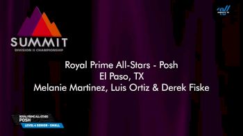 Royal Prime All-Stars - Posh [2025 L4 Senior - Small Prelims] 2025 The D2 Summit