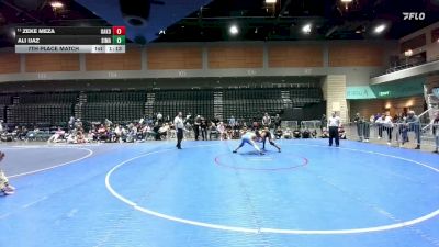 157 lbs 7th Place Match - Zeke Meza, Oakdale vs Ali Ijaz, Siuslaw / Mapleton