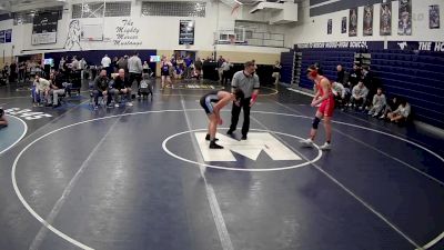 133 lbs Champ. Round 2 - Camron Shaffer, Washington Hs vs Levi Friend, Girard Hs