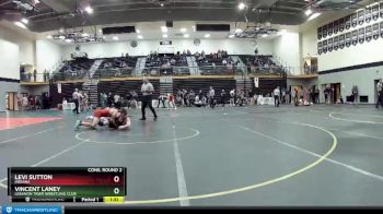 170 lbs Cons. Round 2 - Vincent Laney, Lebanon Tiger Wrestling Club vs Levi Sutton, Indiana