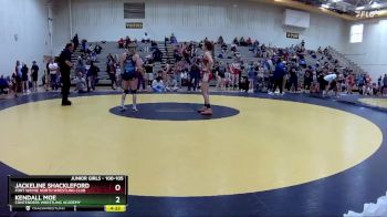 100-105 lbs Round 2 - Jackeline Shackleford, Fort Wayne North Wrestling Club vs Kendall Moe, Contenders Wrestling Academy