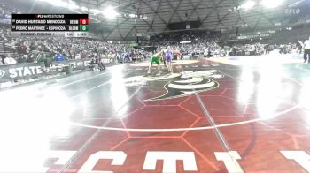 Boys 3A 285 lbs Champ. Round 1 - Pedro Martinez - Espinoza, Bishop Blanchet vs David Hurtado Mendoza, Heritage