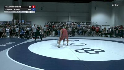 97 kg Champ. Rd Of 16 - Damion Schunke, SOUTHWEST WRESTLING CLUB vs Timothy Young, Army (WCAP)