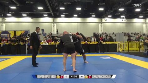 Donald Francis Richard vs Rockford Jeffery Beegen 2024 World IBJJF Jiu-Jitsu No-Gi Championship