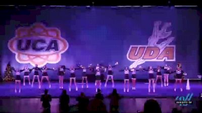 Upperman High School - Upperman High School Black and Gold Bees [2021 Game Day Varsity - Non-Tumble 12/18/2021] 2021 UCA and UDA Smoky Mountain Showdown