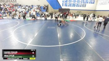 96 lbs 5th Place Match - Xavier Fowler, Davis Wrestling Club vs Brax Wylie, Sanderson Wrestling Academy