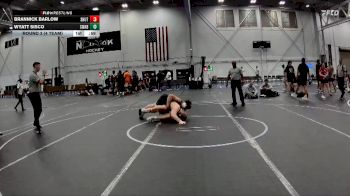 215 lbs Round 3 (4 Team) - Brannick Barlow, Team Shutt Garnett Trained vs Wyatt Sisco, Savage WA Black