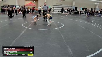 60 lbs Cons. Semi - Tommy Seckman, Panthers vs Ethan Ulrick, Kent County Junior Wrestling