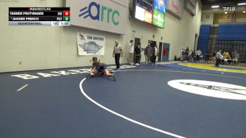 157 lbs Quarterfinal - Jagger French, Cal Poly vs Tanner Frothinger, Brunson UVRTC