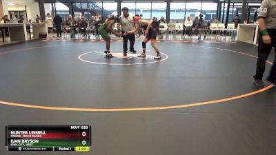 JV-14 lbs Round 5 - Ivan Bryson, Iowa City, West vs Hunter Linnell, Prairie, Cedar Rapids