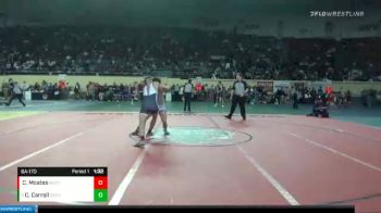 6A-170 lbs Cons. Round 1 - Cale Carroll, Deer Creek vs Claude Moates, Mustang