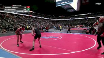 157-5A Champ. Round 1 - Rylan Berger, Pomona vs Brogan Trollope, Pine Creek