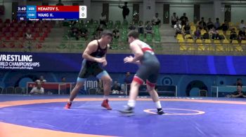 110 kg Repechage #2 - Sayidamir Nematov, Uzbekistan vs Haorui Wang, China