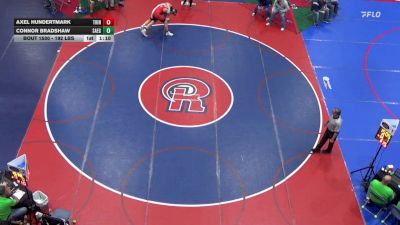192 lbs Round Of 16 - Axel Hundertmark, Trinity vs Connor Bradshaw, Saegertown