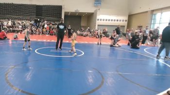 59 lbs Rr Rnd 3 - Vincent Zeno, Wrecking Crew Wrestling Academy - K3 vs Merrick Vaughan, Upper Township - K3