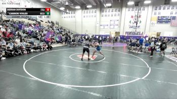 285 lbs Champ. Round 3 - Cannon Voiles, McCallie vs Derian Dotson, Station Camp