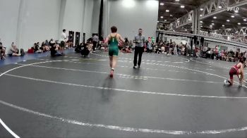 132 lbs Round 2 (6 Team) - Justin Quiros, Frost Gang vs Tyler Pagano, Broad Axe Gold