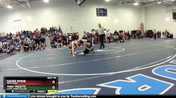 157 lbs Champ. Round 1 - Xavier Byrne, Henry Ford vs Tony Pacetti, Joliet Junior College
