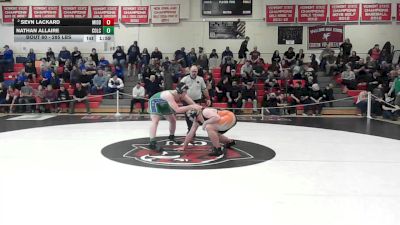 285 lbs Round Of 16 - Sevn Lackard, Middlebury vs Nathan Allaire, Colchester
