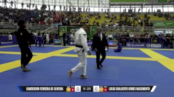 Lucas Gualberto Gomes Nascimento vs Uanderson Ferreira De Oliveira 2025 Brasileiro Jiu-Jitsu IBJJF