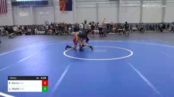 102 lbs Consolation - Kaden Curry, Reign WC vs Jayden Yauck, Bear Claw