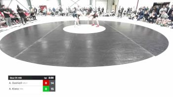197 lbs Round Of 16 - Aris Dashiell, Wesleyan vs Anders Klass, Trinity