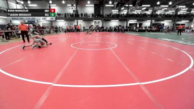 118 lbs Consi Of 16 #2 - Evan Margolis, Smithtown West vs Jason Brodack, Bellmore-jfk