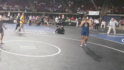 D 1 157 lbs Cons. Round 4 - Cayden Brammer, Benton vs Ian Katehis, Covington