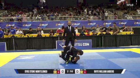 Syre Stone Montelongo vs Rhys William Anders 2026 Pan Kids Jiu-Jitsu IBJJF Championship