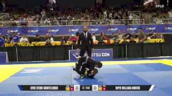 Syre Stone Montelongo vs Rhys William Anders 2026 Pan Kids Jiu-Jitsu IBJJF Championship