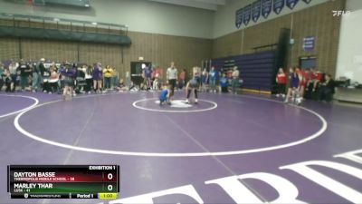 Exhibition 1 lbs Round 4 (6 Team) - Dayton Basse, Thermopolis Middle School vs Marley Thar, Lusk