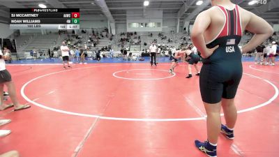 180 lbs Rr Rnd 1 - SJ McCartney, All-American Wrestling Club MS vs Noah Williams, 4M