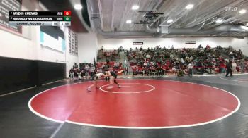 115 lbs Champ. Round 3 - Jaydin Cuevas, Prairie View vs Brooklynn Gustafson, Thornton