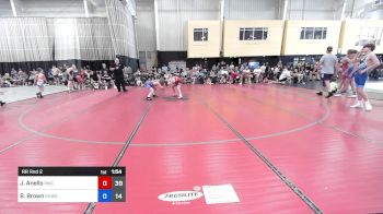 100 lbs Rr Rnd 2 - Jack Anello, Ruthless WC MS vs Brody Brown, South Hills Wrestling Academy