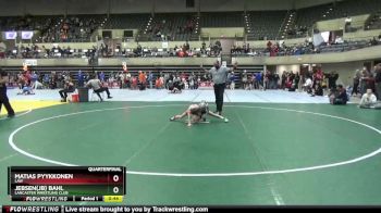 60 lbs Quarterfinal - Jebsen(JB) Bahl, Lancaster Wrestling Club vs Matias Pyykkonen, LAW