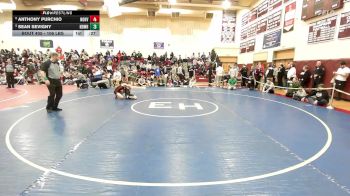 106 lbs Consolation - Anthony Purchio, North Haven vs Sean Sevigny, Notre Dame-West Haven