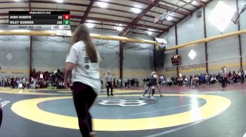 126 lbs Cons. Round 3 - Josh Sheets, St Francis Desales vs Riley Sumner, Lafayette