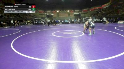 190 lbs Consi Of 4 - Harmony Sefo, Independence (Bakersfield) vs Jaylah Yom, Sunnyside